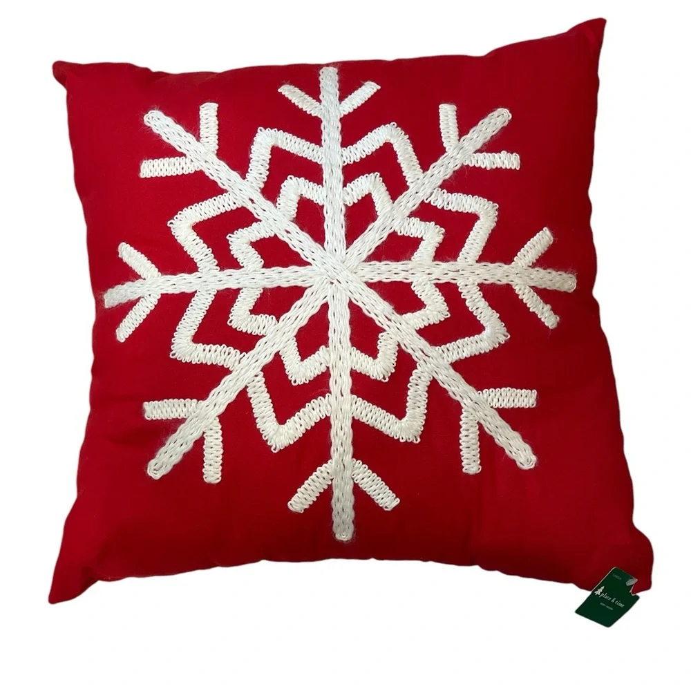 Place & Time Christmas Pillow